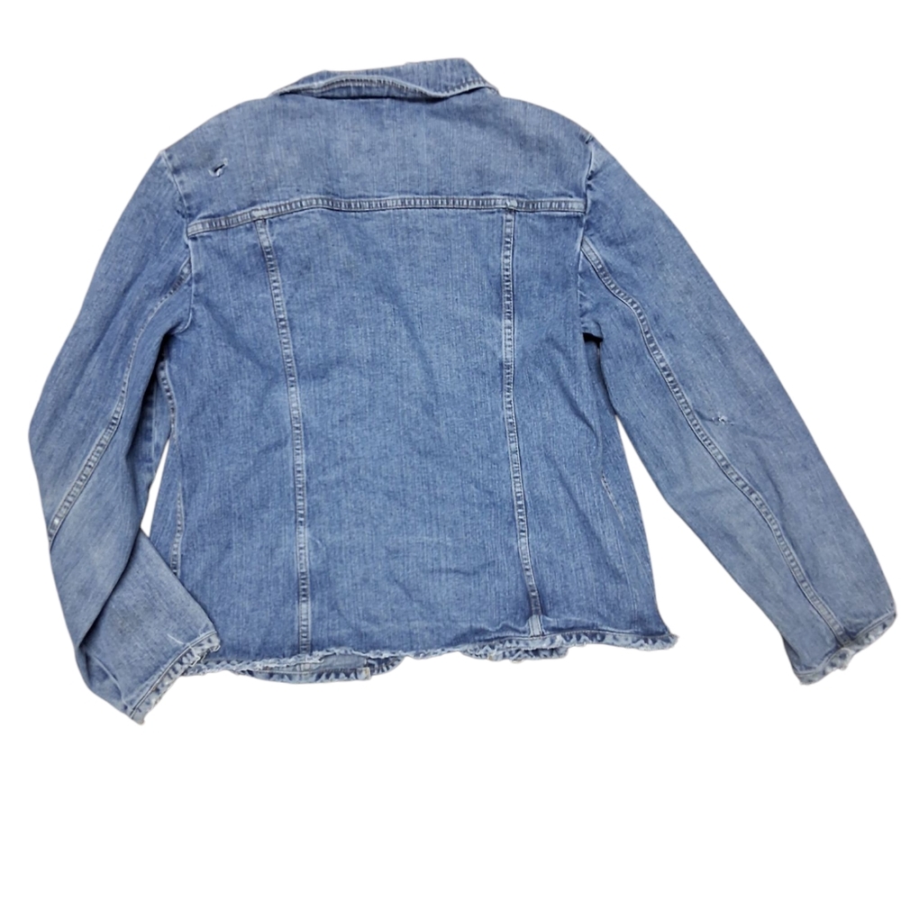 Style & Co. Petite Blue Denim Jacket - Picture 2 of 6
